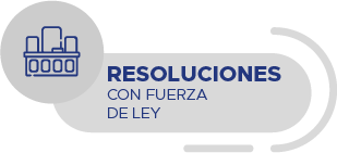 Resoluciones con fuerza de ley